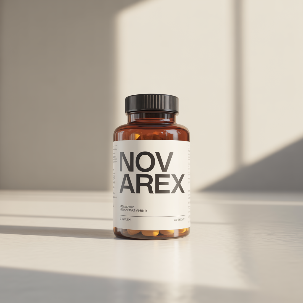 Novarex natural daily tonic complex bottle with packaging